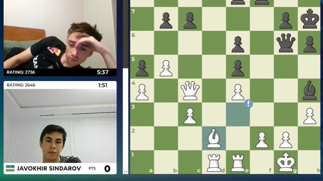 Thumbnail for article: Did Dubov Beat the World's Best Prep'd Grandmaster From His Bed? He Did.