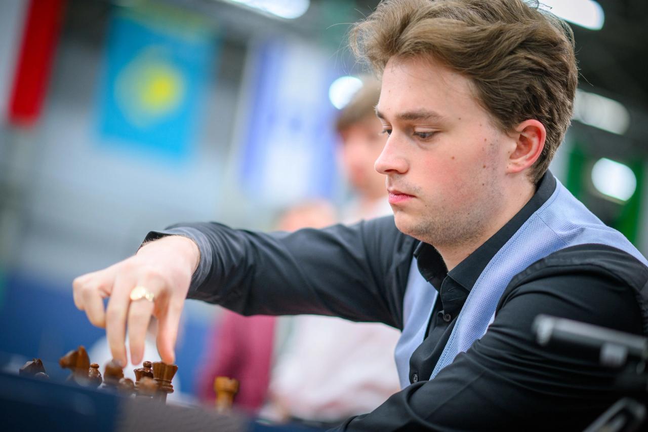 Keymer in Aktion. Foto: FIDE/Michal Walusza.