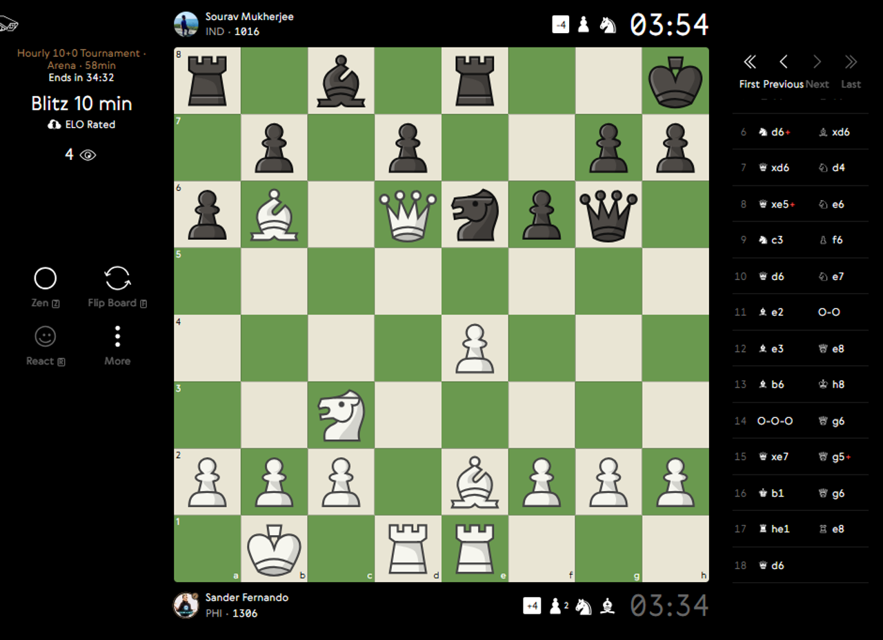 PGN used in a World Chess online tournament