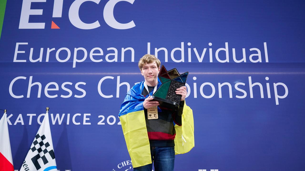 Thumbnail for article: Ukraiński nastolatek rozstawiony z numerem 126 zostaje pierwszym w historii mistrzem Europy bez tytułu GM