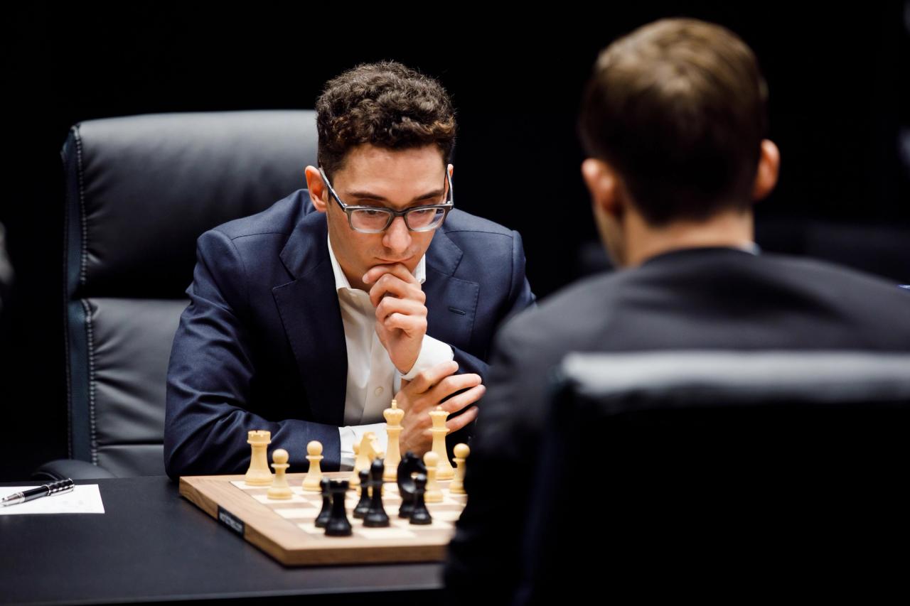 World Chess Championship Match 2018 London Press kit. Round 1