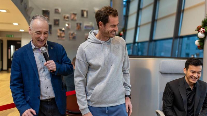 Murray and tournament director IM Malcolm Pein.