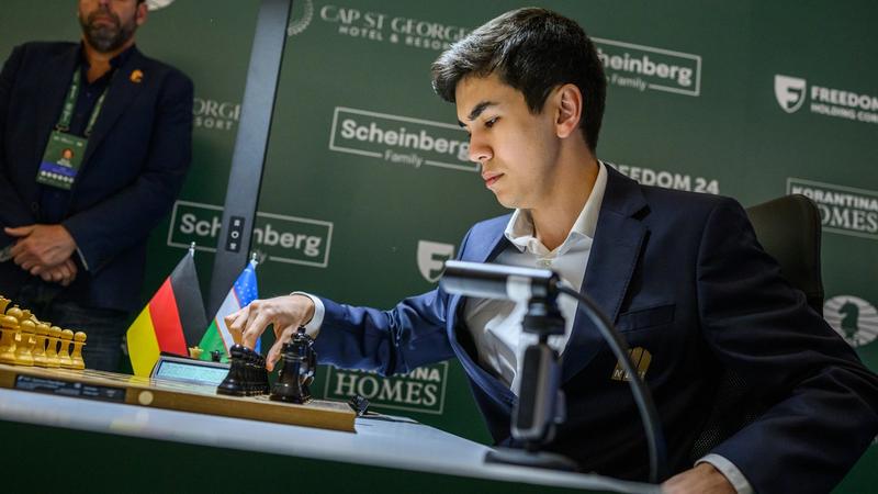 Sindarov after winning the Candidates in Cyprus.