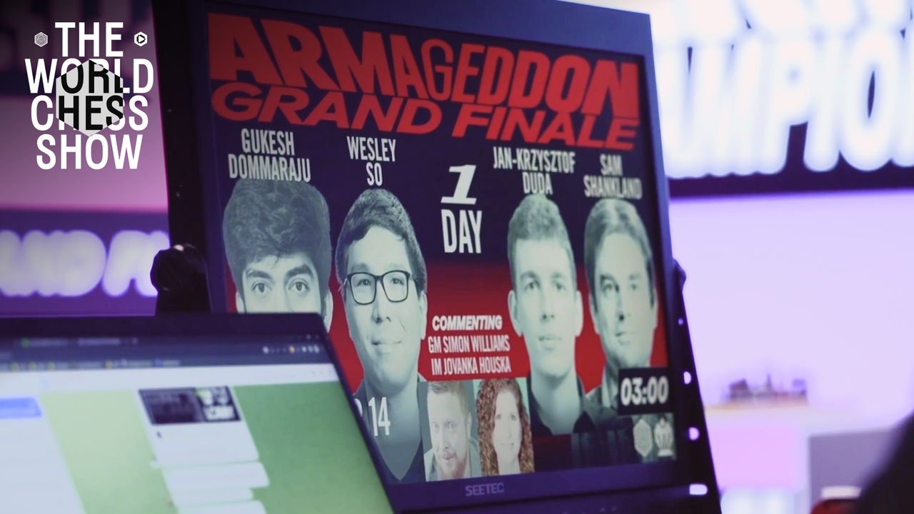 The Armageddon Championship Series aired in 2023. Photo: World Chess.