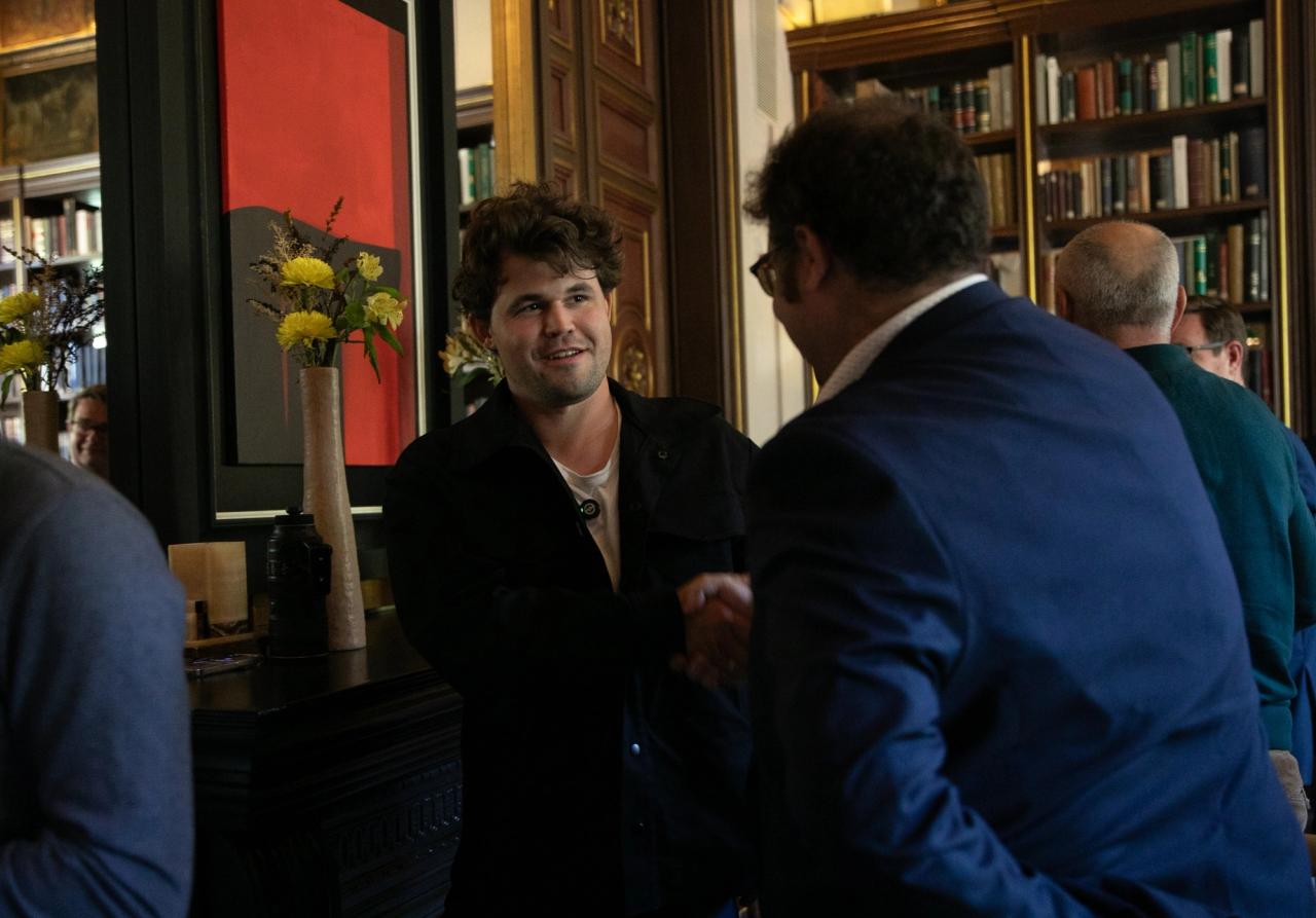 Carlsen will be the star attraction at the inaugural MOVE Cup in January. Photo: MOVE Cup.