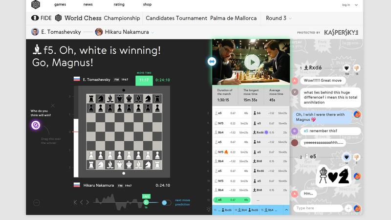 New World Chess broadcasting platform is released in Beta