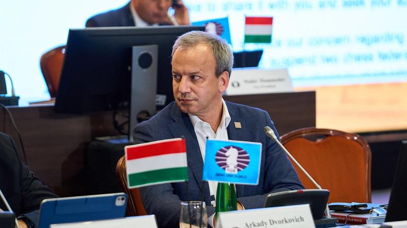 FIDE's Russian president Arkady Dvorkovich as a lot to deal with.