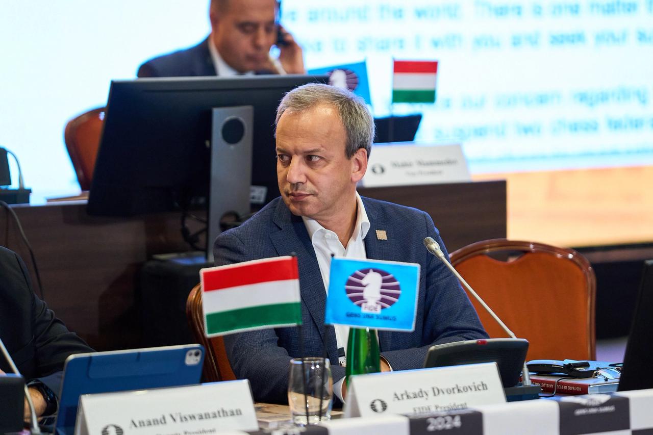 FIDE's Russian president Arkady Dvorkovich as a lot to deal with.
