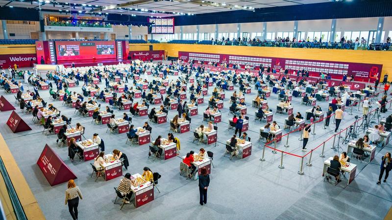 The stage is set in Doha.