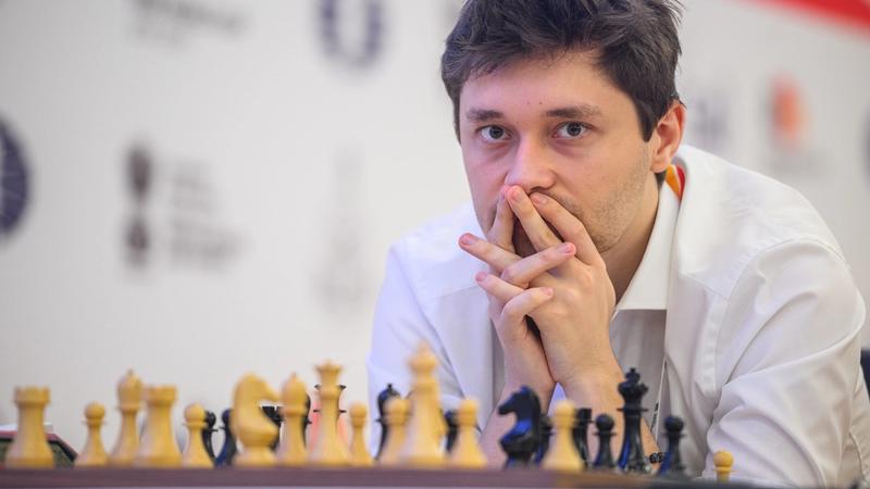 Andrey Esipenko at the FIDE World Cup in Goa.