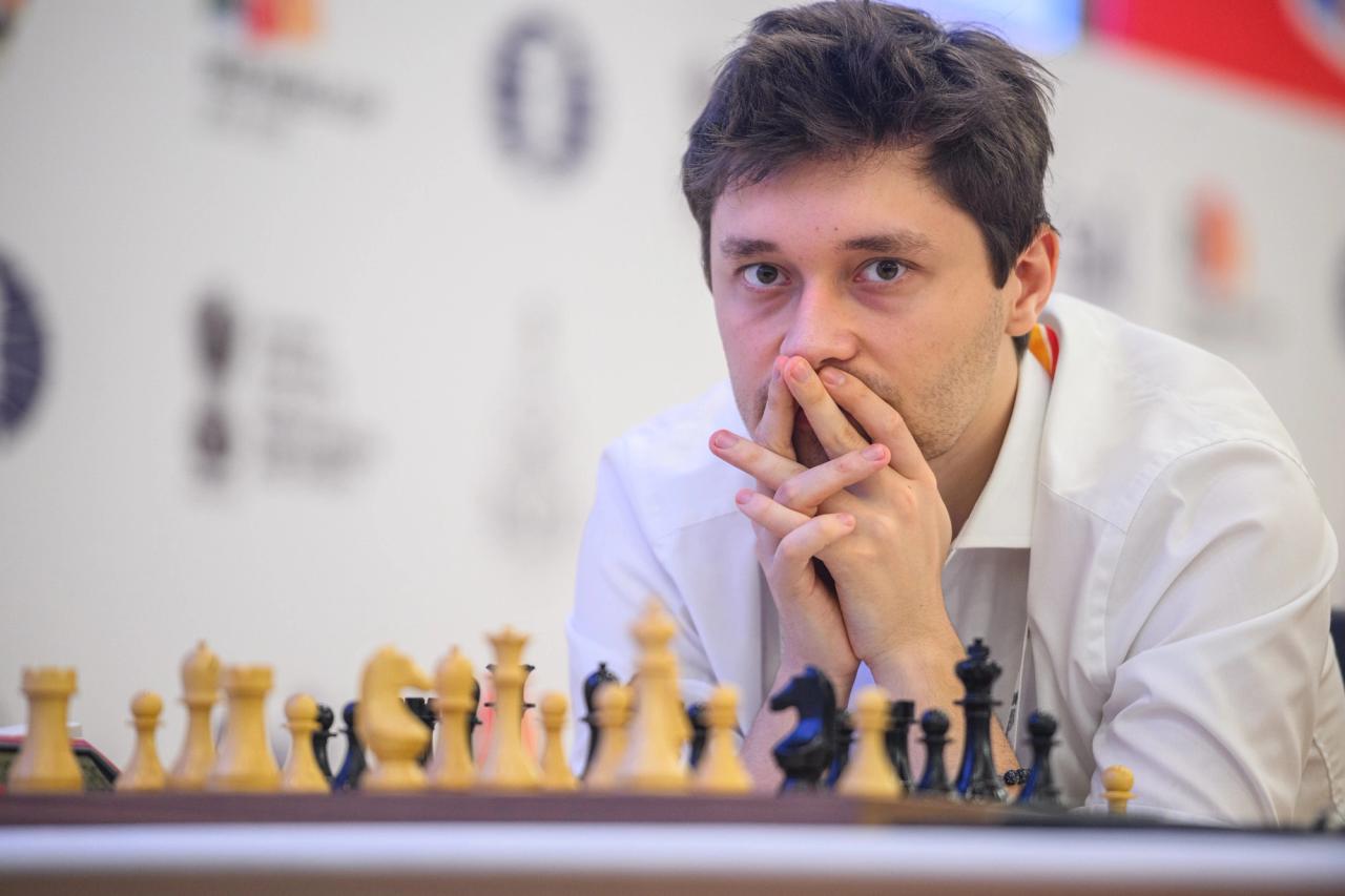 Andrey Esipenko beim FIDE World Cup in Goa. Foto: Michal Walusza/FIDE.