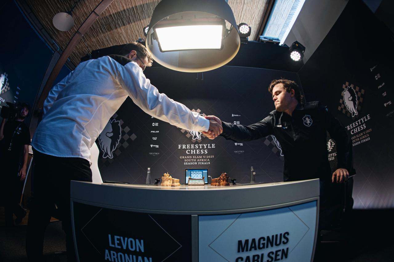 Carlsen won the 2025 Freestyle Grand Slam.