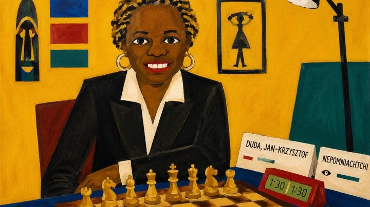 Thumbnail for article: Tshepiso Lopang ha perso la presidenza degli scacchi africani per un voto. Ha deciso di tenerla comunque.