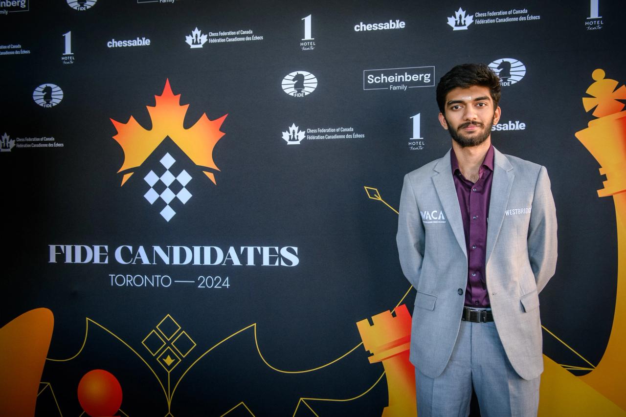 Gukesh won the 2024 Candidates in Toronto before winning his title match.