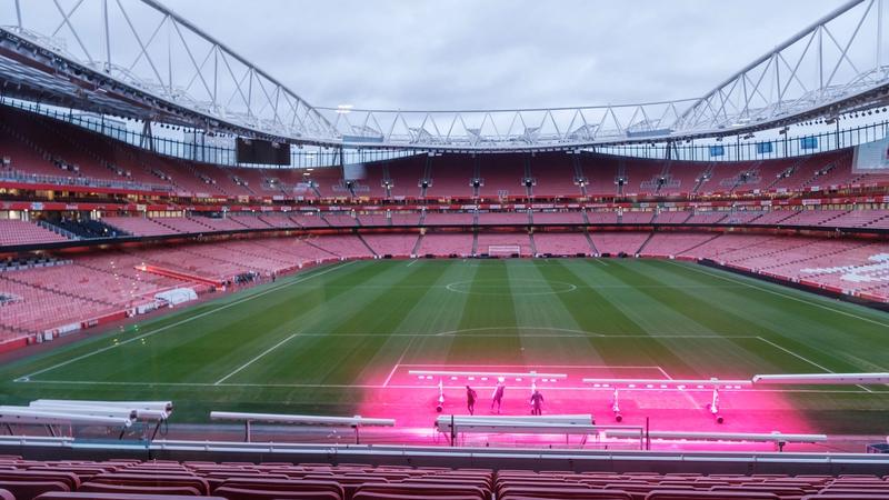 The Emirates Stadium, home of Arsenal FC.