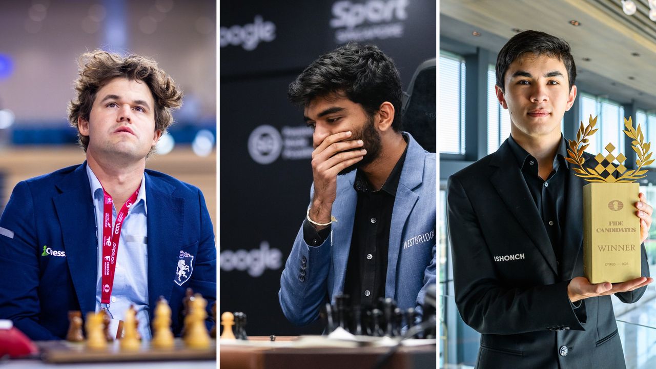 Thumbnail for article: Carlsen:Sindarov 是热门——但 Gukesh 能迅速扭转 World Championship 局势