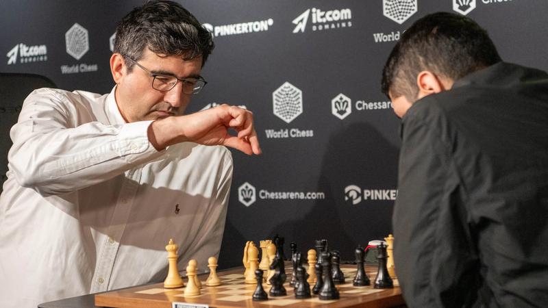 Kramnik makes a move