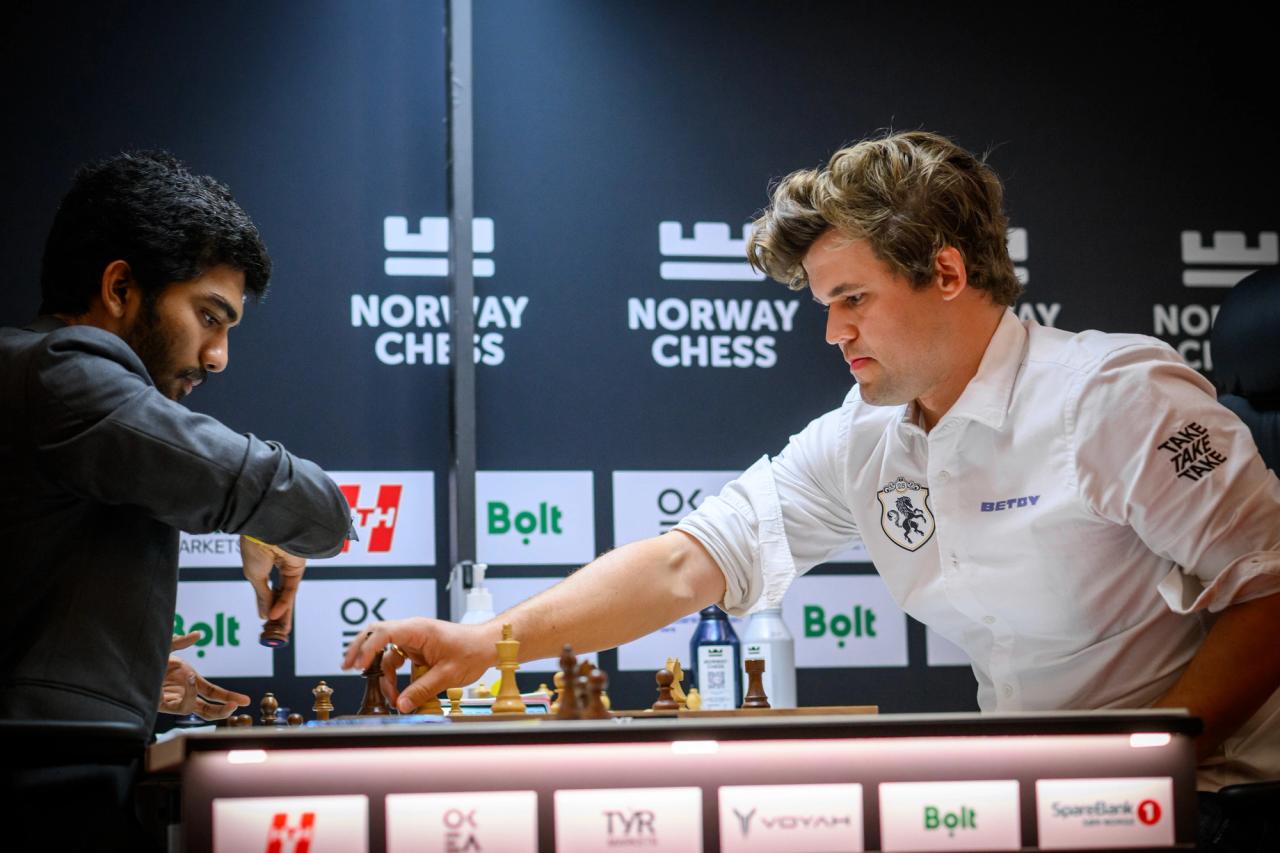 Magnus Carlsen a remporté le Norway Chess sept fois. Photo : Michal Walusza/Norway Chess.