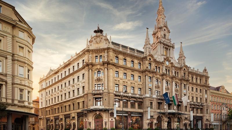 The venue in Budapest for the event.