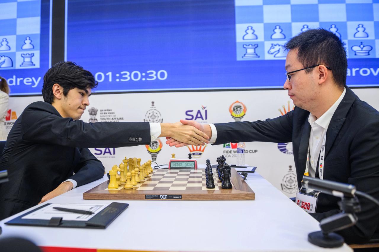 Finále Světového poháru začalo v Goa. Foto: Michal Walusza/FIDE.