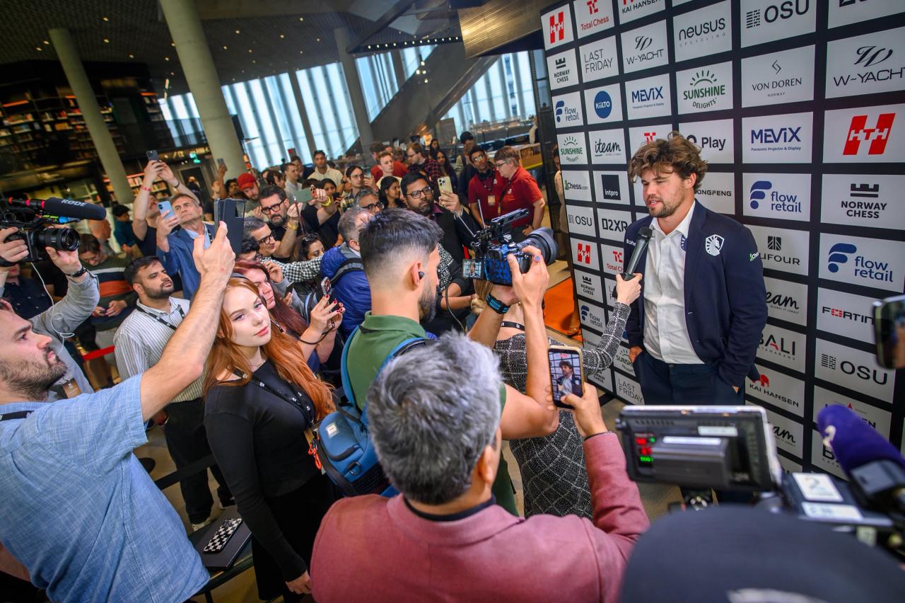Carlsen 在 Norway Chess 上受到了质疑。