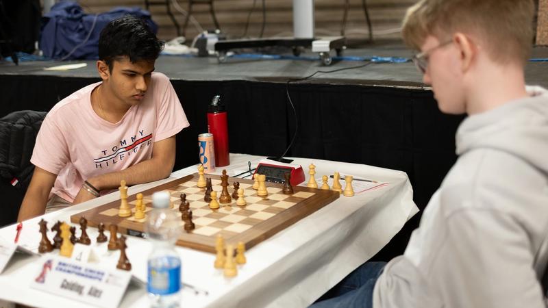 Royal na British Chess Champs 2025 v Liverpoolu.