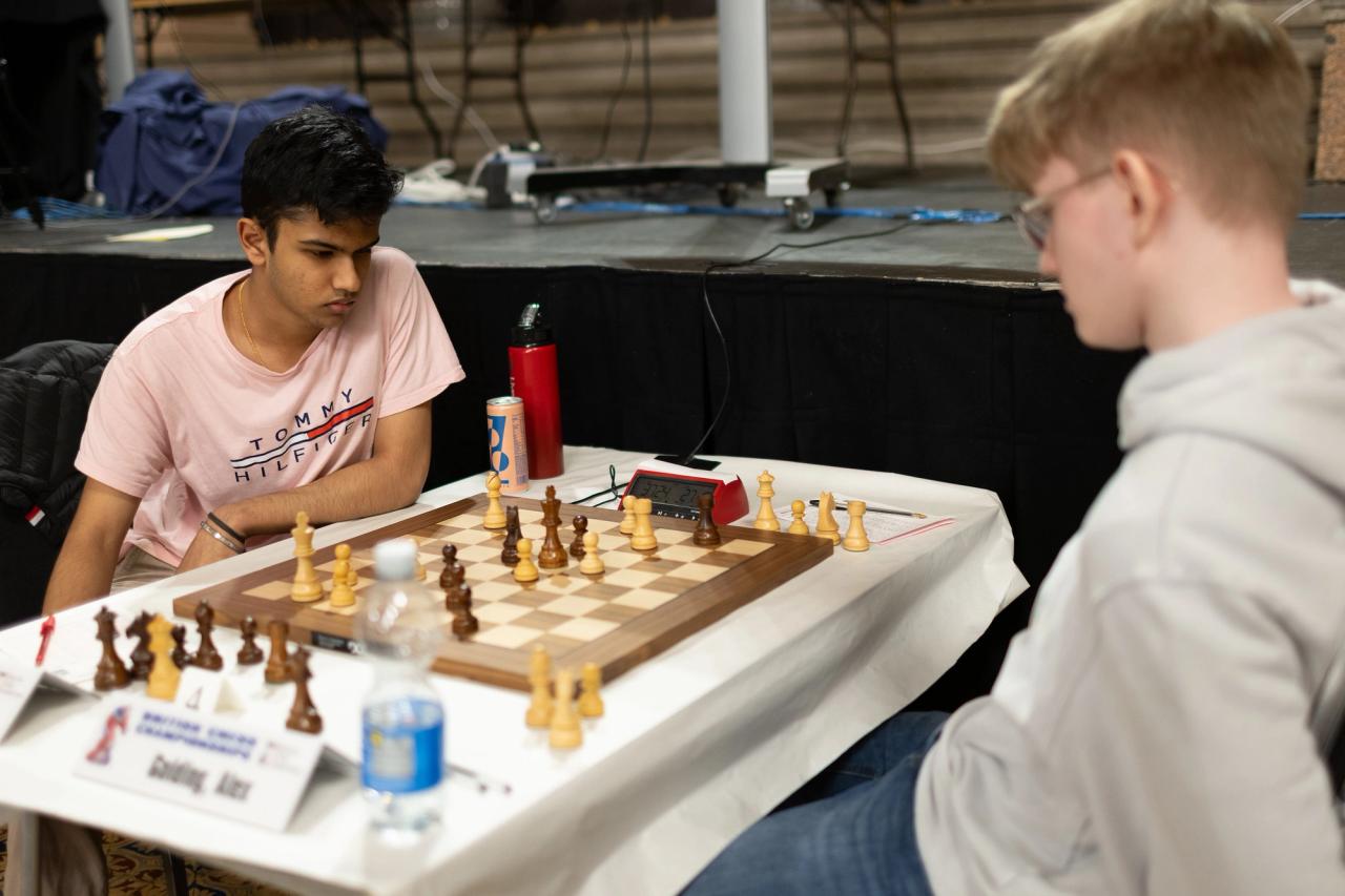 Royal 在 2025 年利物浦英国国际象棋锦标赛上。照片:Yuri Krylov/英国国际象棋联合会。