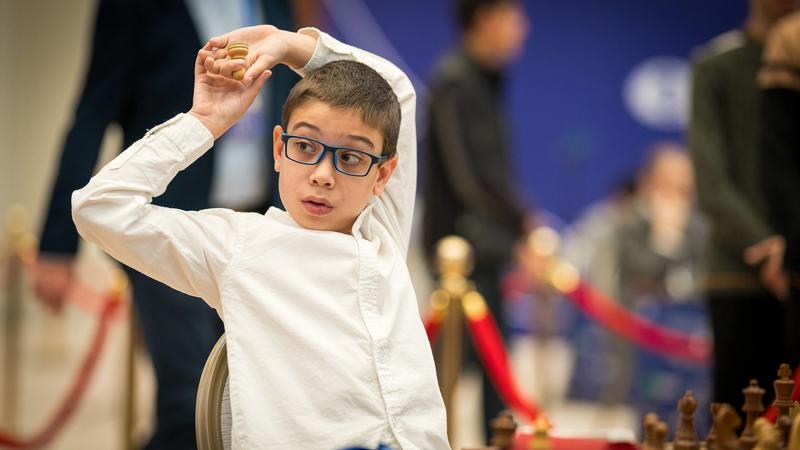 GM Faustino Oro, aka "The Messi of Chess".