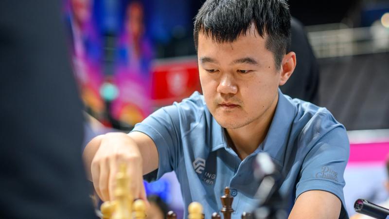 Former World Champion Ding Liren was back on form for Dragon Chilling.