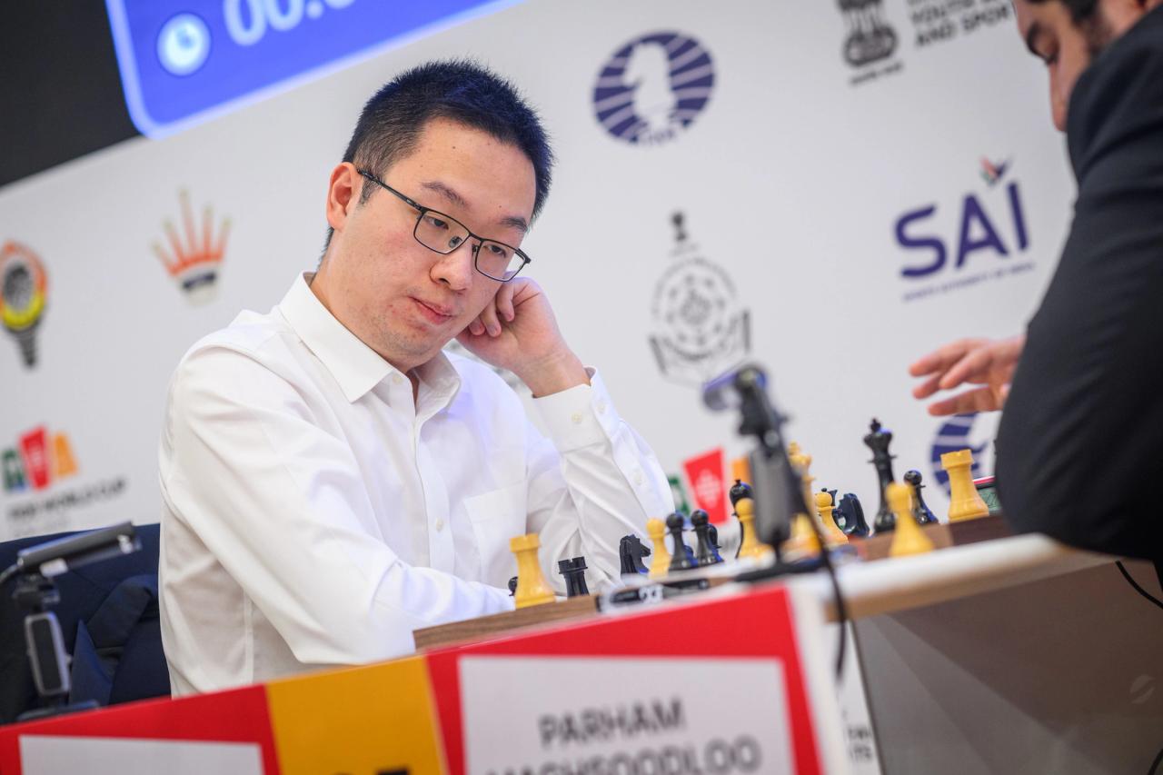 Chinese GM Wei Yi.