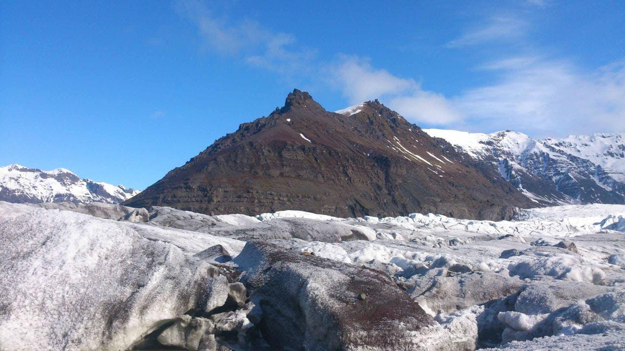 Hafrafell Mountain Range In Skaftafell