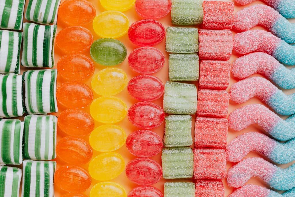 Colorful pick ‘n mix sweets