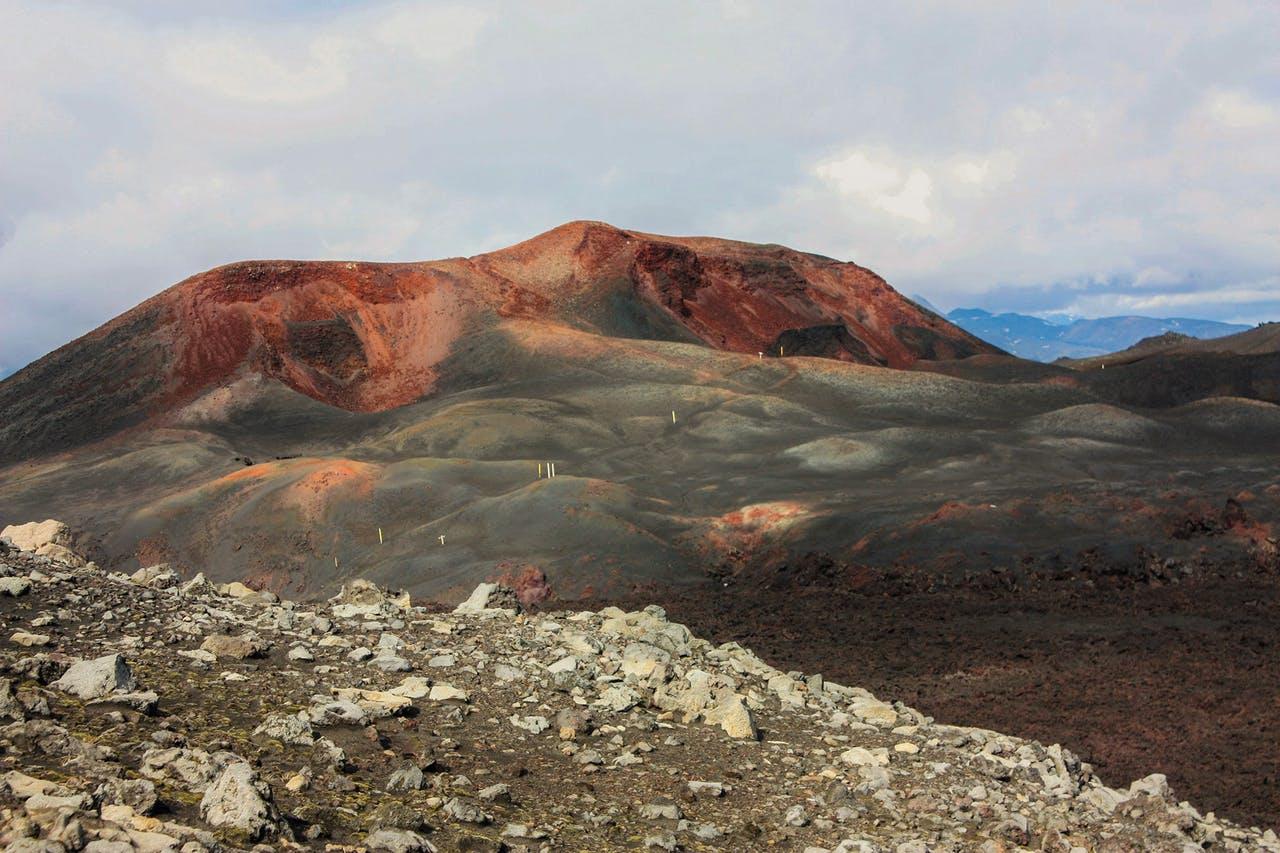 Volcanic views from Fimmvörðuskáli