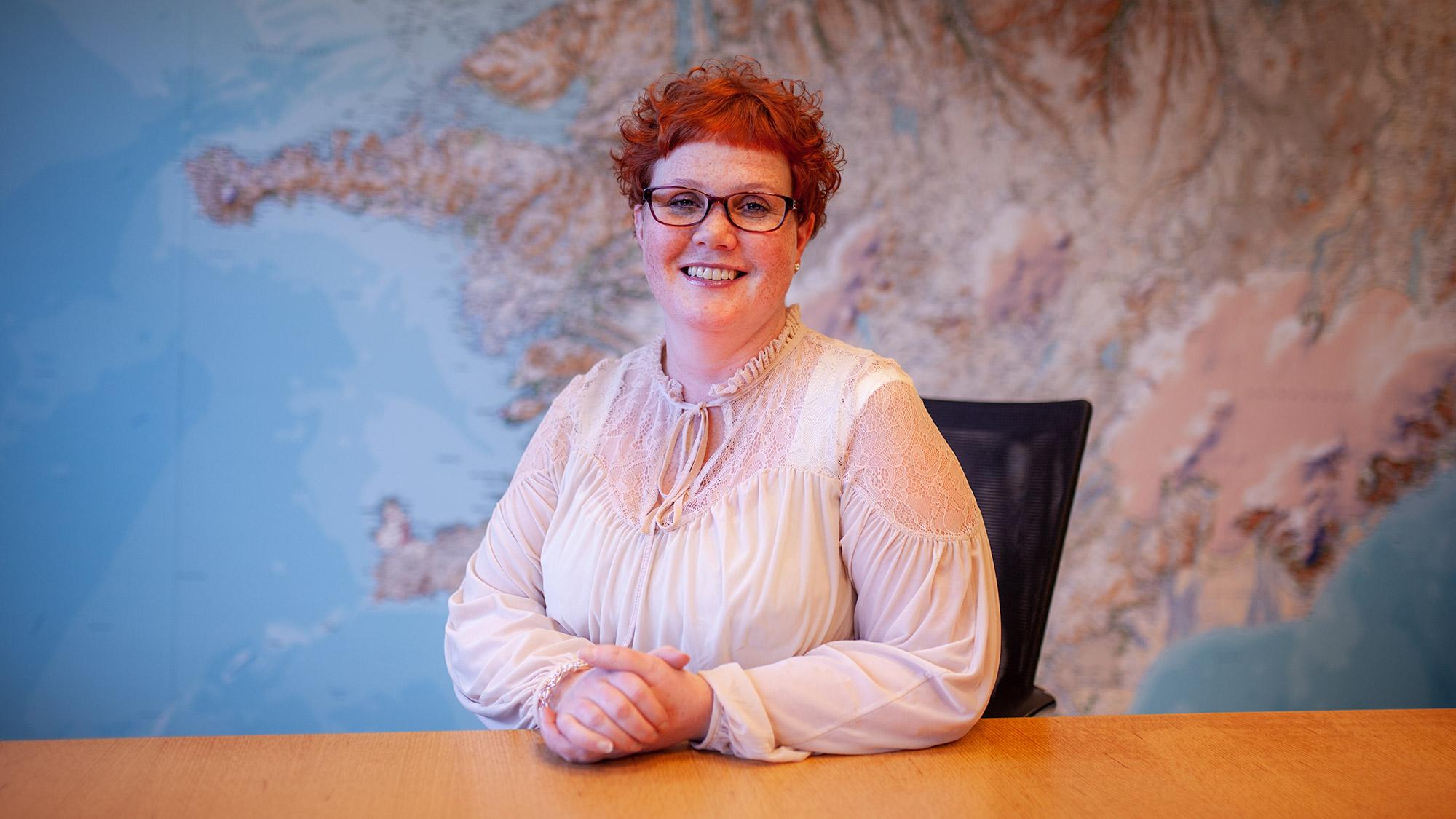 Margrét Jónsdóttir, Office Staff