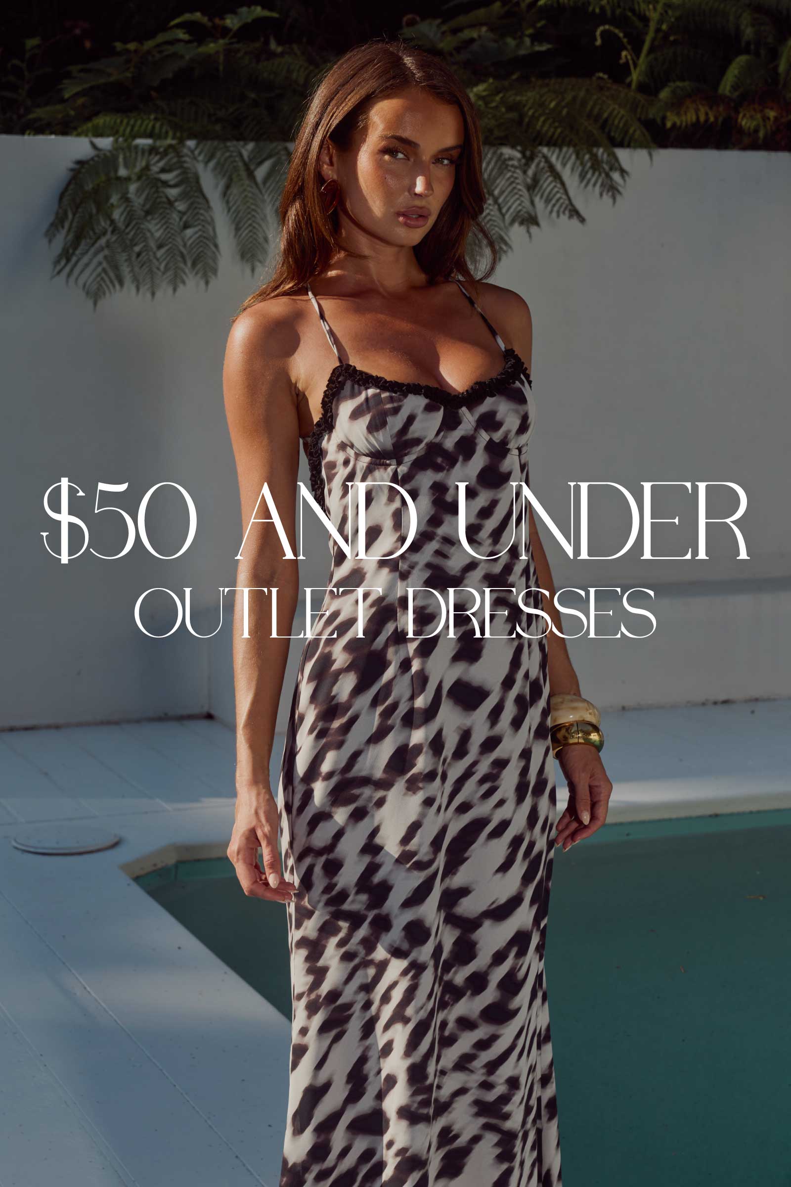 Woman in leopard bustier