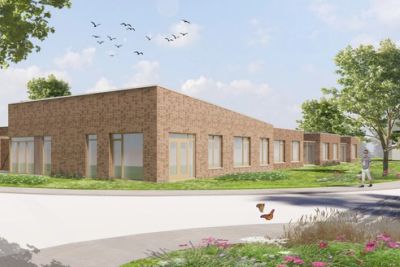 bouwtekening werving nieuwe locatie