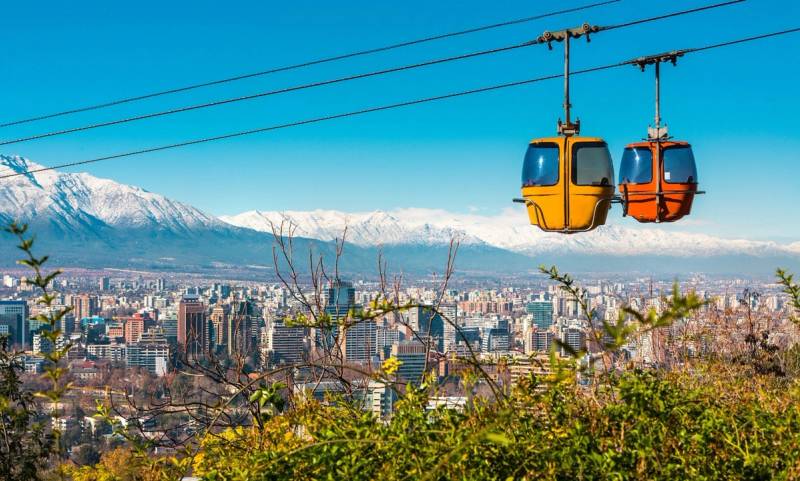 Santiago Skyline: Teleférico, Funicular y Caminata por San Cristóbal