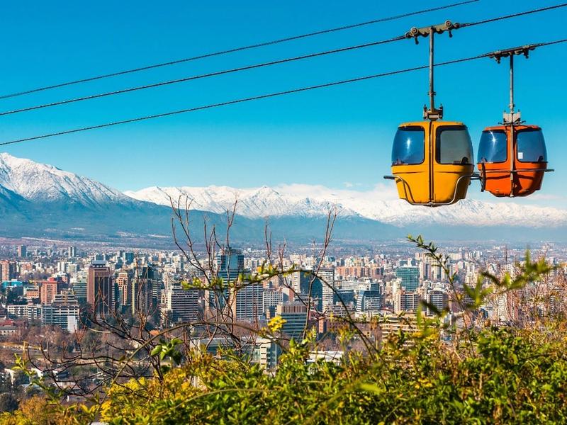 Santiago Skyline: Cable Car, Funicular & San Cristóbal Walking Tour