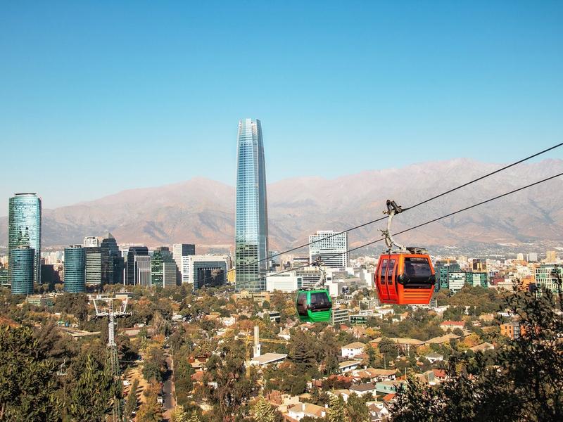 Santiago Skyline: Cable Cars & San Cristóbal Private Adventure