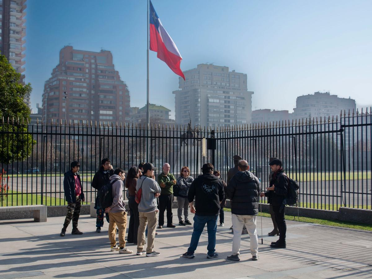 Set out from the Escuela Militar Bernardo O'Higgins