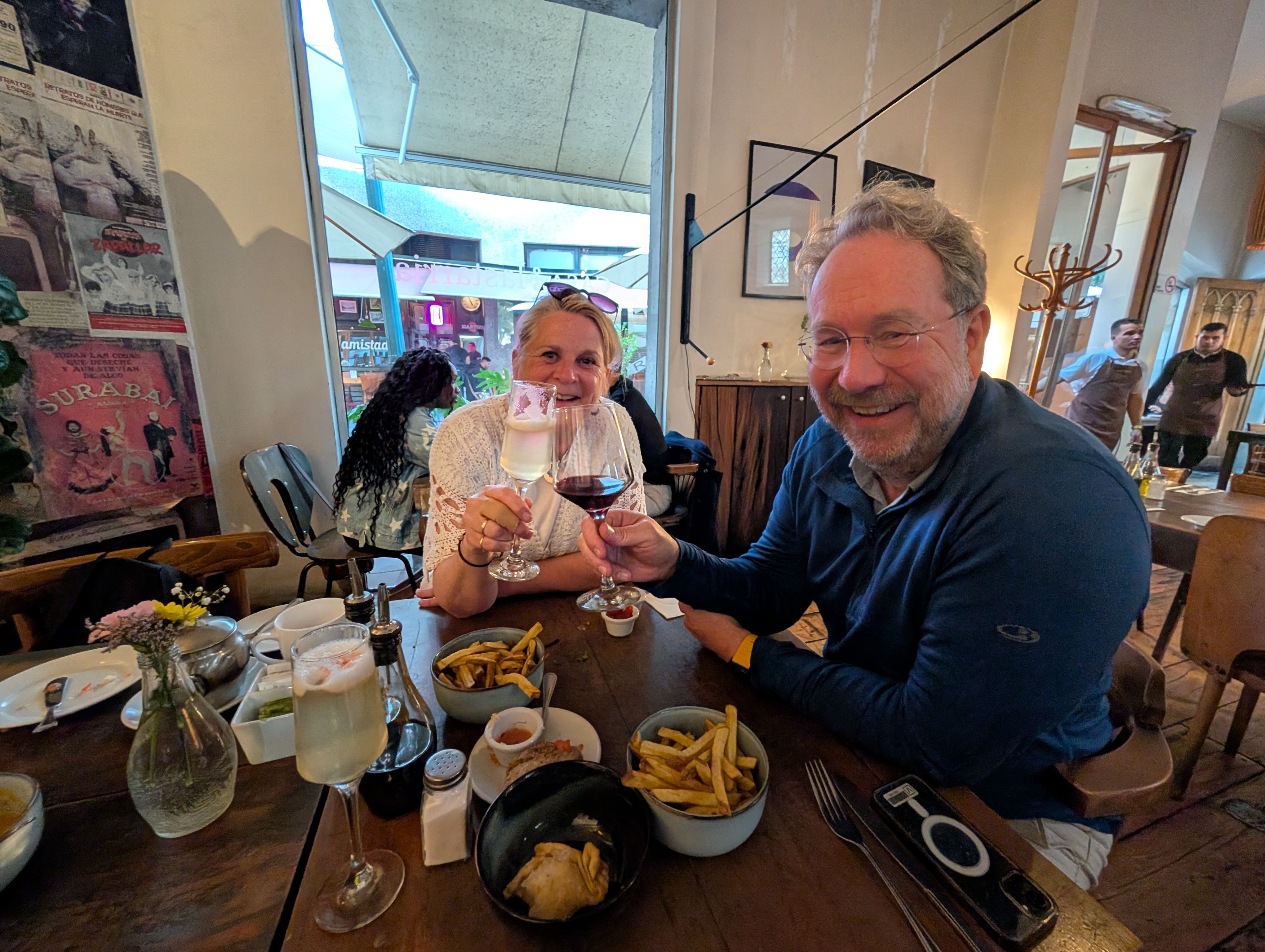 Savor a full Chilean lunch at Casa Lastarria