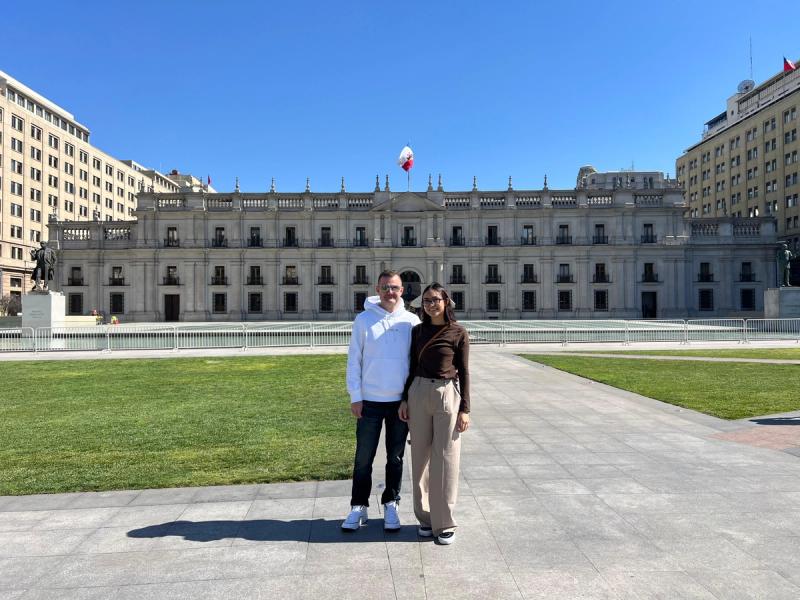 La Moneda, Historic Downtown & Cerro Santa Lucía Private Tour