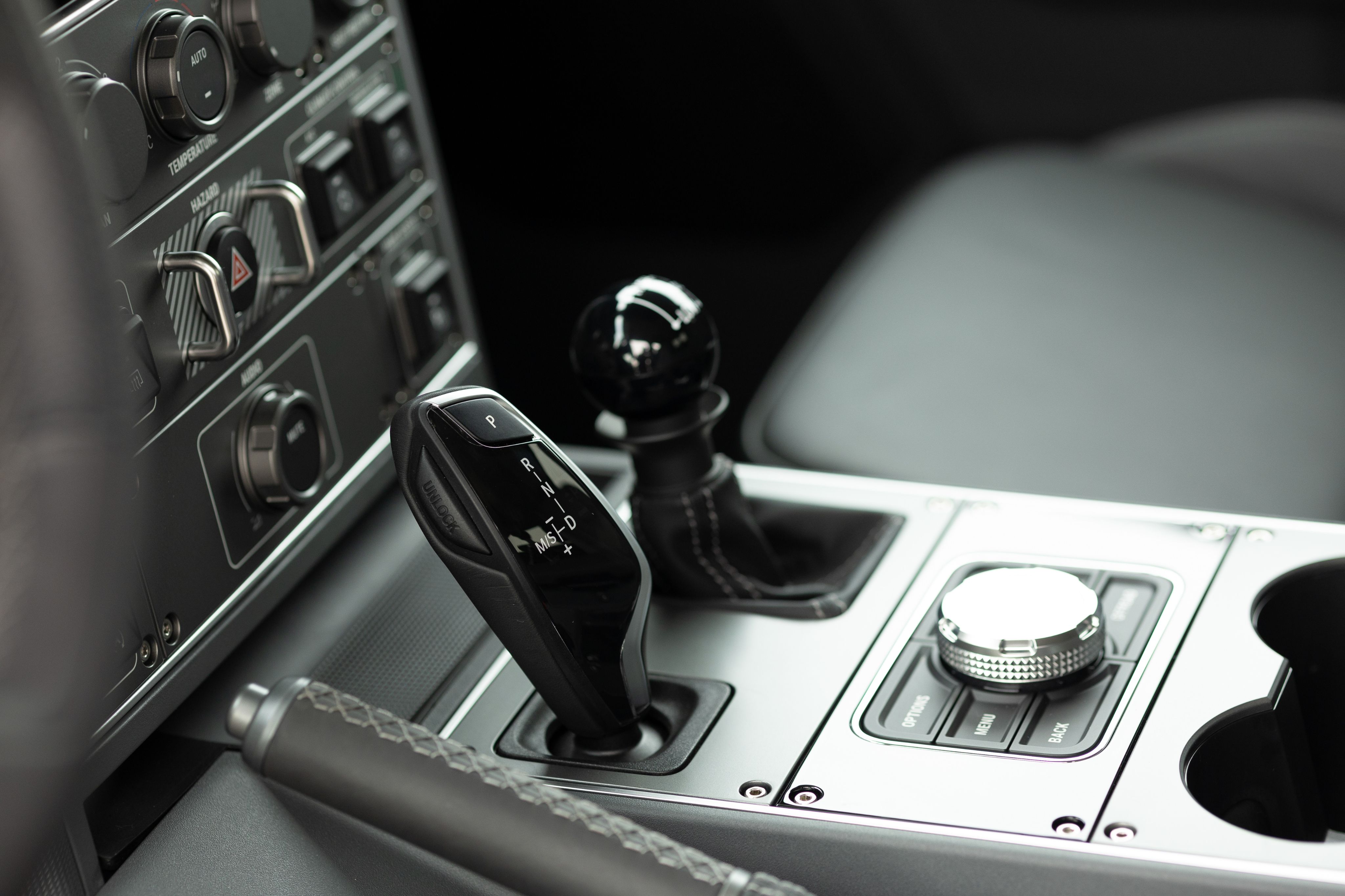 Slide up and down the gears