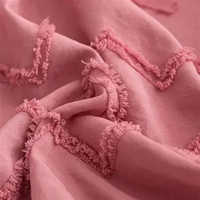 Cutting Motif Fabric polyester textile fabric