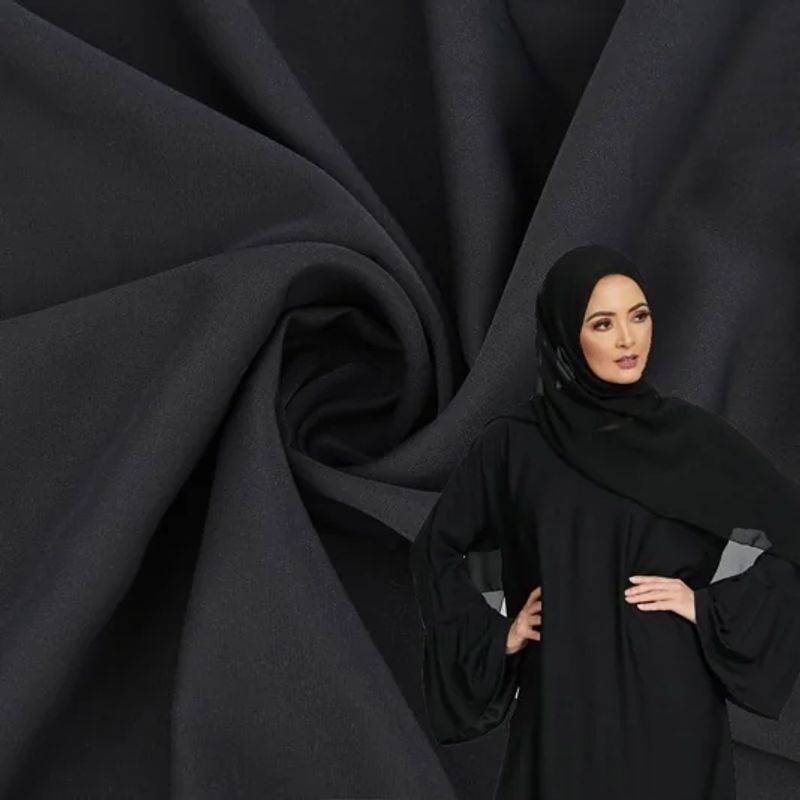 Abaya Fabric polyester textile fabric