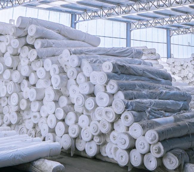 Grey Fabric / PFP polyester textile fabric