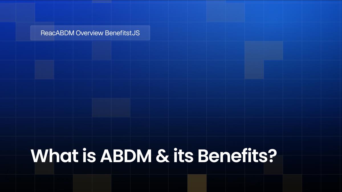What is ABDM & its Benefits?