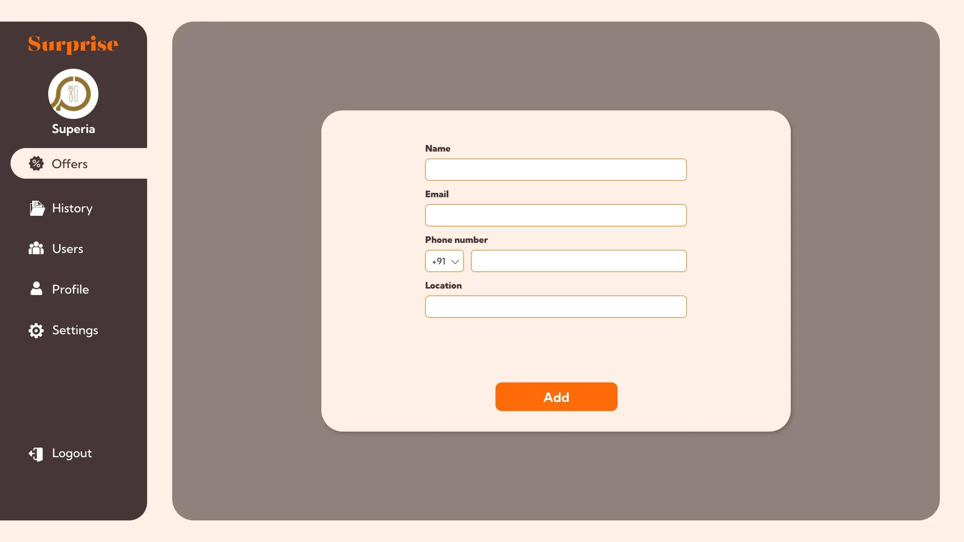 Restaurant Promotion Platform
