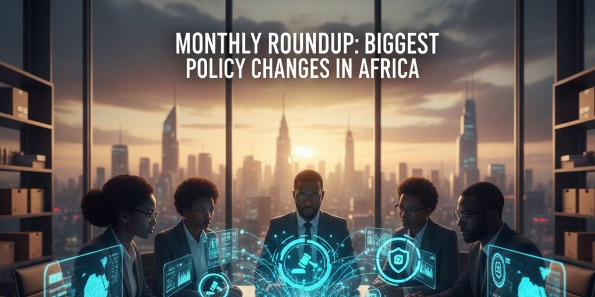 Monthly Roundup:Biggest Policy Changes In Africa