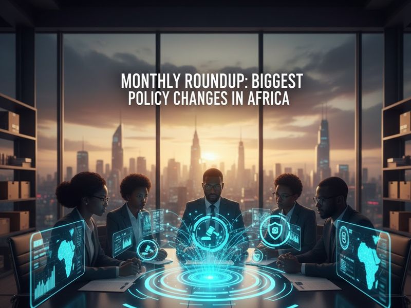 Monthly Roundup:Biggest Policy Changes In Africa